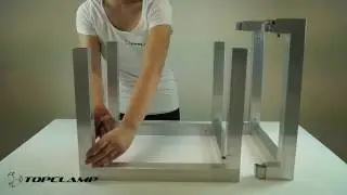 How to build a cube with Topclamp