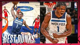 Anthony Edwards Top Dunks of the 2021-22 NBA Season 👀