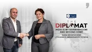 The Diplomat | 'India is My Karmabhoomi And Second Home' | Lithuania's Ambassador to India