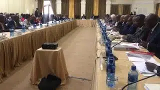 President Cyril Ramaphosa chairs a meeting of the President&rsquo;s Coordinating Council (PCC)