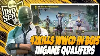 BGIS 2025 IN GAME QUALIFIERS 🇮🇳 | 42KILLS WWCD GAMEPLAY 🫶❤️ | Match -1 👍| Ayush |@PhoenixAshuu