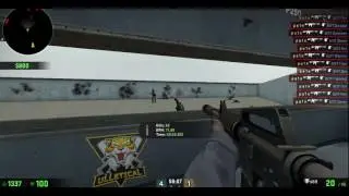 100 БОТОВ КСГО/100 BOTS CHALLENGE CSGO. СТРЕЛЯЙ КАК СКРИМ.