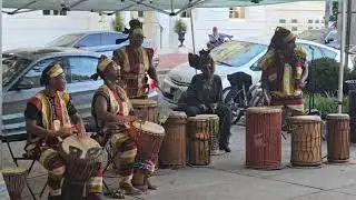 Nyame Nti Cultural Healing Arts Therapy (N-CHAT) at Mt. Vernon Place's Summer in the Squares