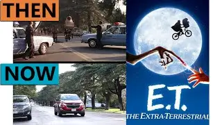 E.T. the Extra-Terrestrial | Then & Now 1980s California | Filming Locations