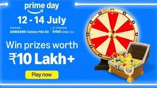 || Amazon Prime Day 12 - 14 July Answer Today || Amazon Daily Quiz Answer Today ||
