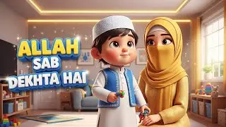 Allah Sab Dekhta Hai | Kids Islamic Moral Story | Abdullah & Ammi