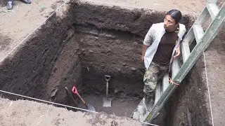 Arque&oacute;logos de Nicaragua y Francia trabajan en las ruinas hist&oacute;ricas de Le&oacute;n Viejo