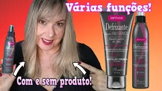 📌DEFRIZANTE HIALUR&Ocirc;NICO SOFTHAIR HIDRATA&Ccedil;&Atilde;O PROTE&Ccedil;&Atilde;O T&Eacute;RMICA E TRATAMENTO NOTURNO