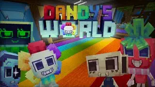 ¡RECREÉ el LOBBY de Dandy’s World en MINECRAFT! 🔥