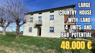 Large country house with land, 4 separate units and B&B potential. Roccaspinalveti