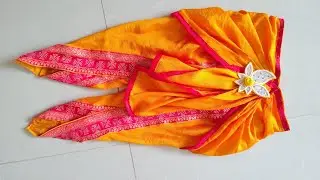 Krishna dhoti cutting and stitching for kids /4 to 5 year old baby boy dhoti cutting and stitching