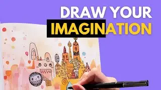 Easy Creativity Practice with Reverse Coloring - The Magical Arabian Kingdom 🐪🧞&zwj;♂️