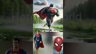 Superheroes but Muscular Penguin 🔥 Avengers vs DC marvel 😱 #avengers #penguin #superhero