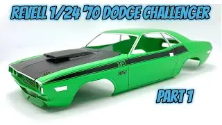 Part 1 - Revell 1/24 '70 Dodge Challenger Video build