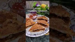 🥪 Easy Vegetable Sandwich Recipe | Healthy & Quick Snack | Dipar Heshel