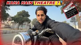 Delhi Mein Acting Theatre Kahan Hai? 😳 | Bullet Ride Haryana | Rohit Sehgal Vlogs