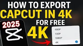 How to Export CapCut in 4K for FREE (2025)