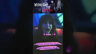 Tyler&rsquo;s Hyde vs Mom the fight of fate! #wednesday #tyler #hyde @Netflix @NetflixIndiaOfficial