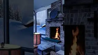 Relax by the Fire with Relaxing Music