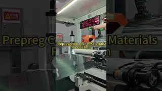 How are prepreg #compositematerials produced? #carbonfiber #carbonfiberparts#cfrp #prepreg