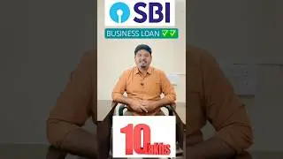 SBI Business Loan Offer ✅✅ #shortsvideo