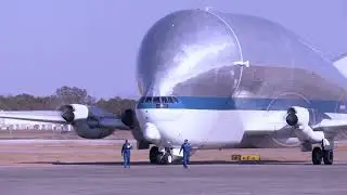 NASA MSFC 2023 Super Guppy Arrival