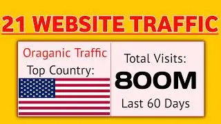 800 Million USA, UK Visits! 21 Free Website Traffic Sources | USA Affiliate Marketing Free Traffic
