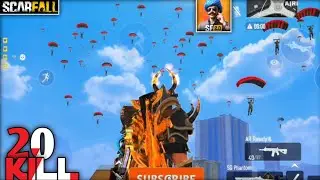 📲20 kill 😈scarfall2 🫰 new gameplay 🎮Mumbai map 😮season 3 bundle 