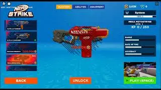 TRYING TO UNLOCK EPIC TURRET IN NERF STRIKE
