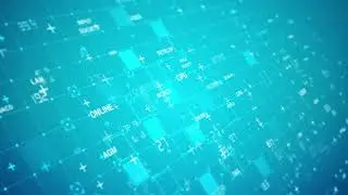 #Футаж цифровое пространство ◄4K&bull;HD► #Footage digital space
