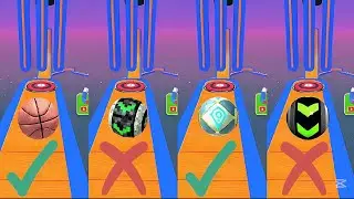 🏀 Going Balls VS Rolling Balls VS Blast Balls  Electrifying SpeedRun Gameplay Part 103