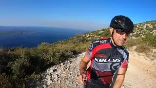 Chorwacja na rowerze, wyspa Hvar. Croatia. Hvar Island by bike.