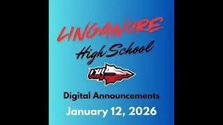 LHS Announcements January 12, 2026