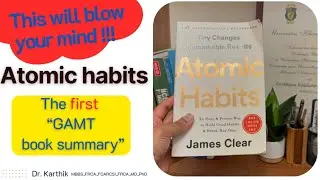 Atomic Habits summary in 5 Images – A unique visual summary that sticks!