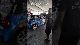 Prepping For Race Weekend - MINI JCW Team - #Shorts