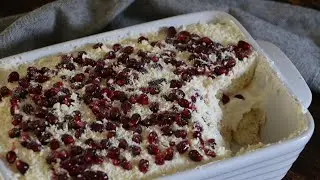 No-Bake White Chocolate & Pomegranate Cake | New Year's Eve Dessert🕛🥂!!
