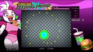 FNAF Security Breach Ruin Chica's Feeding Frenzy Minigame