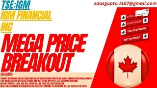 IGM STOCK : MEGA PRICE BREAKOUT | IGM FINANCIAL STOCK