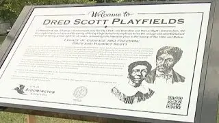 Dred and Harriet Scott Remembered in Bloomington