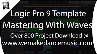 Logic Pro Mastering Session - Premium Waves Plugins Mastering Chain By Mikas www.logictemplates.com
