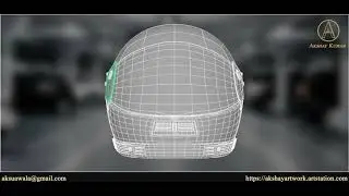 Studds helmet 3D Model
