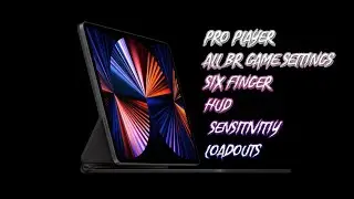 Six Finger on Ipad  HUD + Sensitivity + Loadout ( Contracted Pro Player Settings)