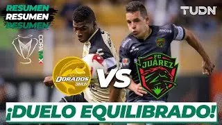 Resumen | Dorados 0 - 0 FC Ju&aacute;rez | Copa Mx - Cuartos de Final (Ida) | TUDN