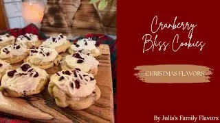 ✨Cranberry Bliss Cookies | Tastes just like the bars!