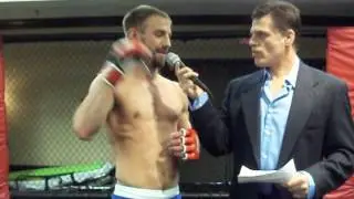 SCOTT INGRAM  GETS THE WIN BY KNOCK OUT... IN LESS THAN A MINUTE