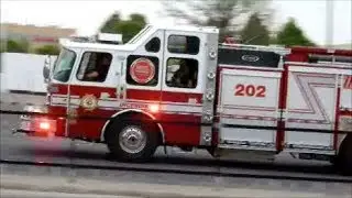 LAVAL QUEBEC FIRE TRUCK 202 RESPONDING - 05-25-18