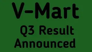 V- Mart Retail Q3 Result Announced Feb-23