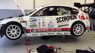 2014 UK Silverstone Time Attack Round 1 Roger Clark Subaru Gobstopper 2 - Blow Out