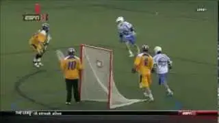 Hopkins' Stanwick scores off of 2 man game from X