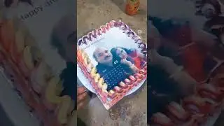 photo sugarprint cake..anniversary calendar cake design 🎂#highlights #cake